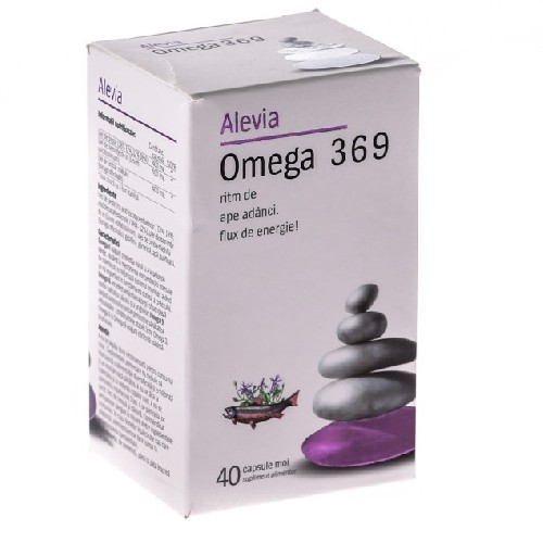 Omega 3 6 9 40cpr Alevia vitamix.ro imagine noua reduceri 2022