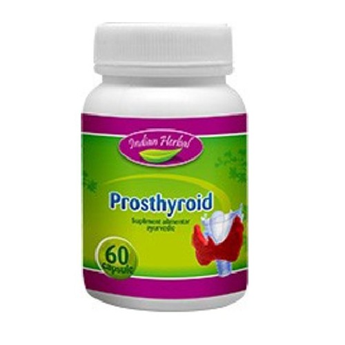 Prosthyroid 60cps Indian Herbal imagine produs la reducere