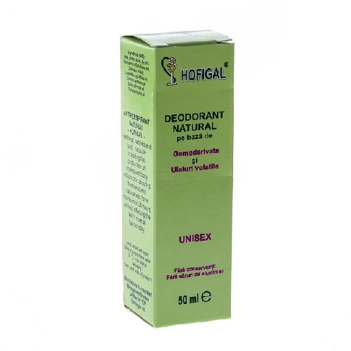 Deodorant Natural Unisex 50ml Hofigal imagine produs la reducere