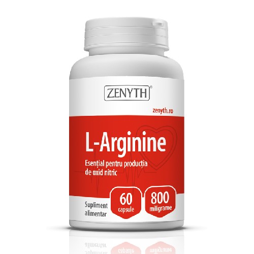 L-Arginine 60cps Zenyht vitamix poza