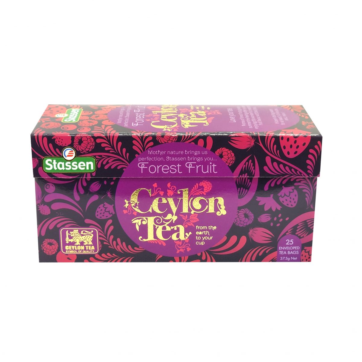 Ceai Ceylon de Fructe de Padure, 37,5gr, Stassen