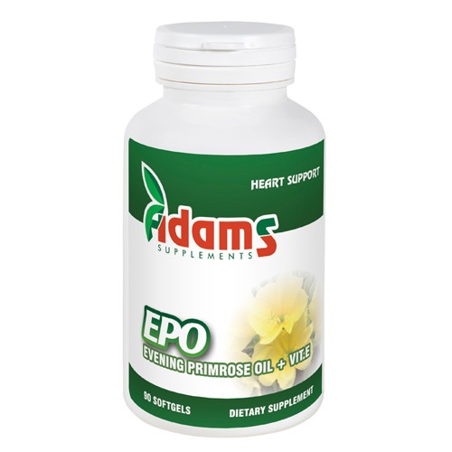 EPO (Evening primrose) 1000mg 90cps. Adams Supplements vitamix.ro imagine noua reduceri 2022