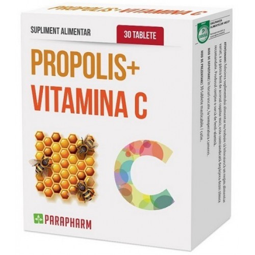 Propolis + Vitamina C Parapharm vitamix.ro imagine noua reduceri 2022