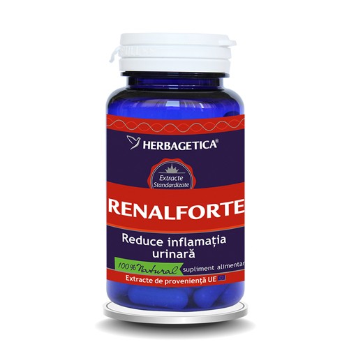 Renal Forte 30cps Herbagetica vitamix poza