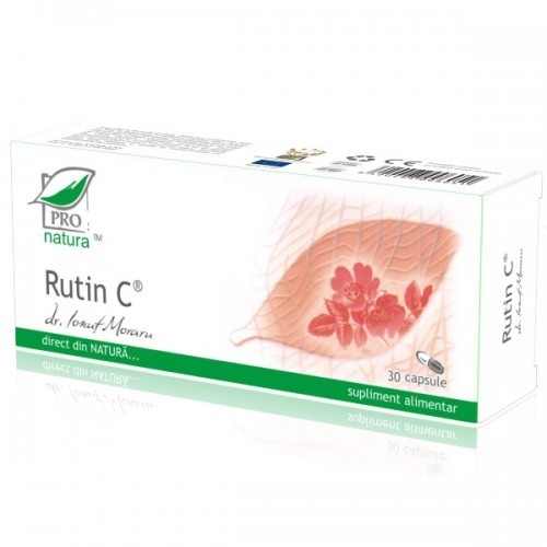 Rutin C 30cps Pro Natura imagine produs la reducere
