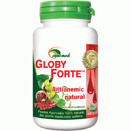 Globyforte 100cps Ayurmed vitamix poza