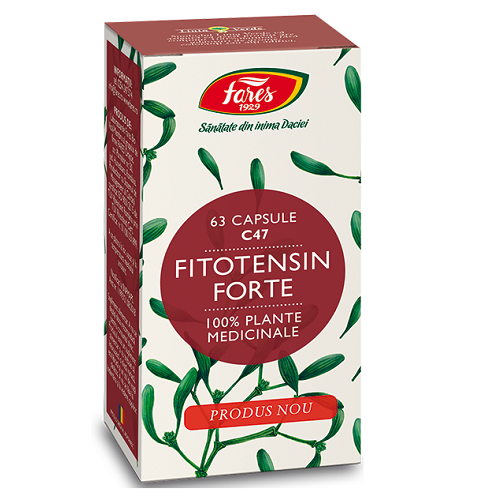 Fitotensin Forte 63cps Fares vitamix.ro imagine noua reduceri 2022