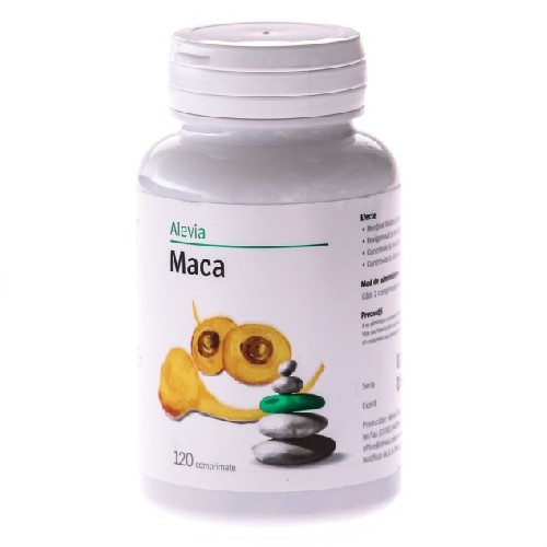 Maca 120cpr Alevia vitamix poza