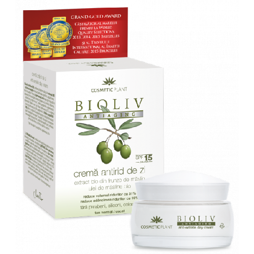 Crema Bioliv Antiaging Zi 50ml Cosmetic Plant imagine produs la reducere