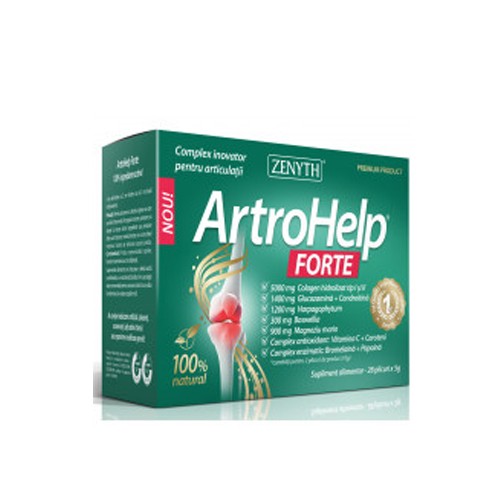 Artrohelp Forte Zenyth 28plic Zenyth vitamix.ro imagine noua reduceri 2022