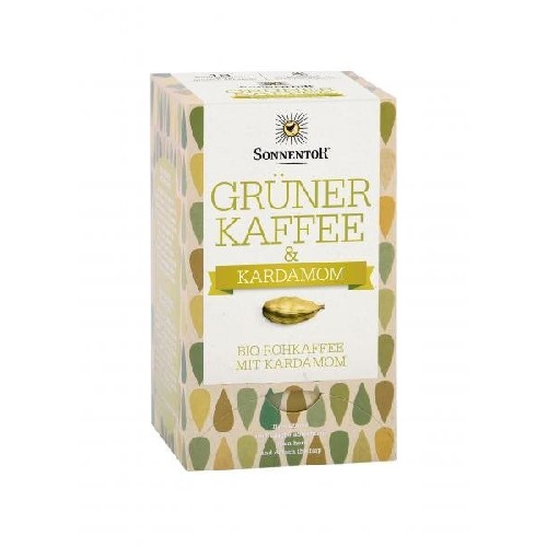 Cafea Verde cu Cardamom Eco 18plicuri Sonnentor vitamix poza