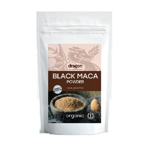 Maca Neagra Pudra Raw Bio 100gr Dragon Superfoods imagine produs la reducere