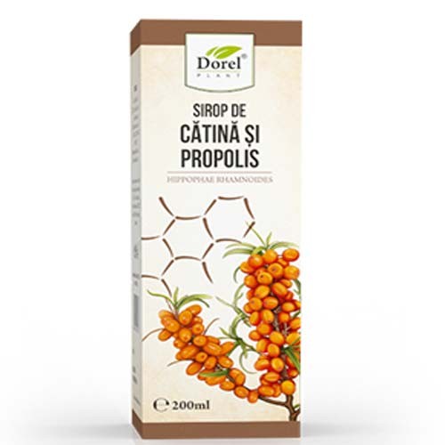 Sirop de Catina si Propolis 200ml Dorel Plant vitamix.ro