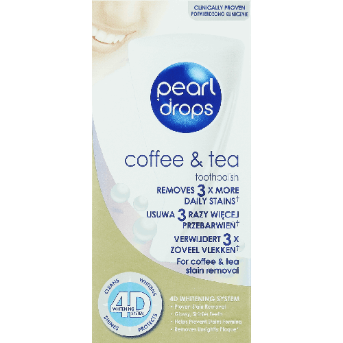 Pearl Drops Gel pentru Albirea Dintilor (Cafea si Ceai) 50ml vitamix.ro imagine noua reduceri 2022