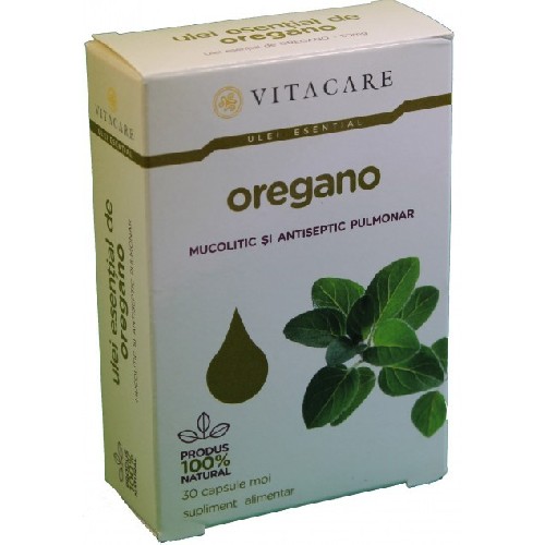 Ulei Esential de Oregano 30cps moi Vitacare imagine produs la reducere