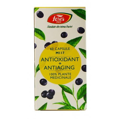 Antioxidant+Antiaging 60cpr Fares vitamix poza