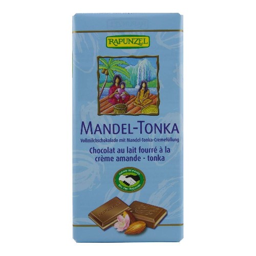 Ciocolata Migdale & Tonka 100gr Rapunzel imagine produs la reducere