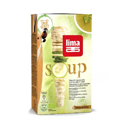Supa Crema de Pastarnac cu Orz si Tamari Bio 1l Lima imagine produs la reducere
