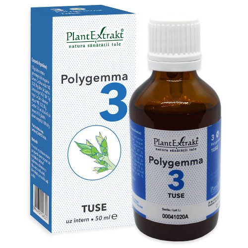 Polygemma 3 – Tuse ,50ml, PlantExtrakt vitamix.ro imagine noua reduceri 2022