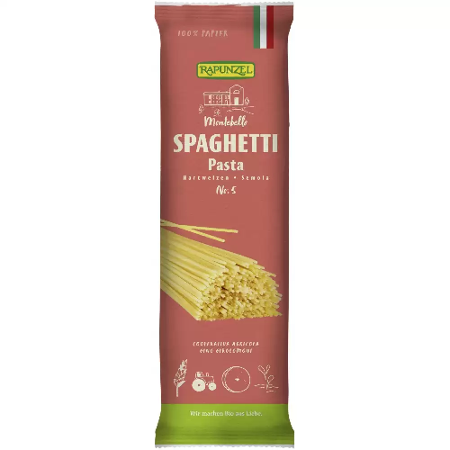 Spaghetti Semola extra subtiri 500gr Rapunzel