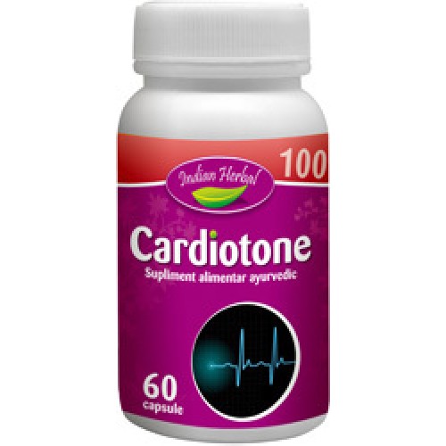 Cardiotone 60cps Indian Herbal vitamix.ro imagine noua reduceri 2022