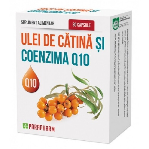 Ulei de Catina + Q10 30cps Parapharm vitamix.ro
