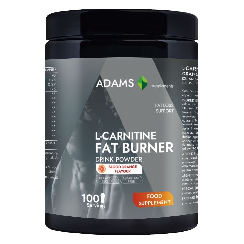 L-Carnitine Fat Burner (orange), 350g, Adams