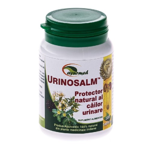 Urinosalm 100tab Ayurmed vitamix poza