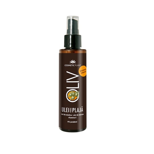 Ulei Plaja Spray SPF6 Oliv cu Morcov, 150ml, Cosmetic Plant