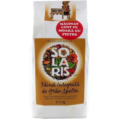 Faina Integrala de Grau Spelta 1kg Solaris