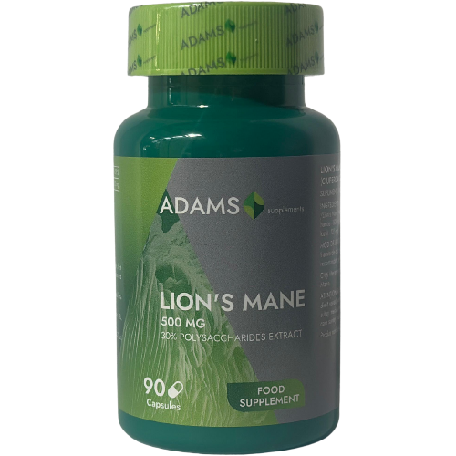 Lion`s Mane 500mg 90cps, Adams