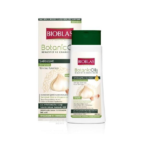 Sampon Botanics Oils Garlic Toate Tipurile 360ml Bioblas vitamix.ro