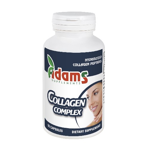 Collagen Complex 750mg 90cps Adams Supplements vitamix.ro imagine noua reduceri 2022