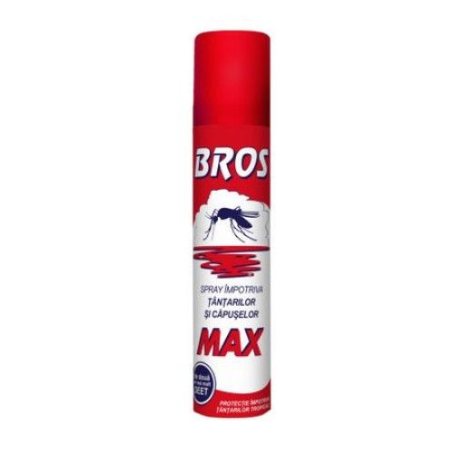 Spray Impotriva Tantarilor si Capuselor Max, 90ml, Bros vitamix poza