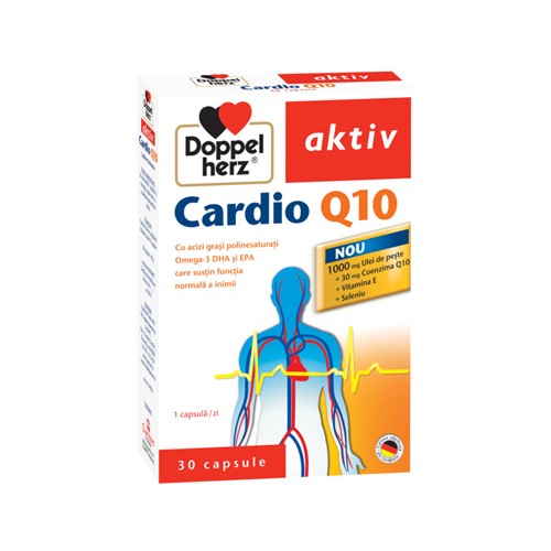 Cardio Q10 30cps Doppel Herz imagine produs la reducere