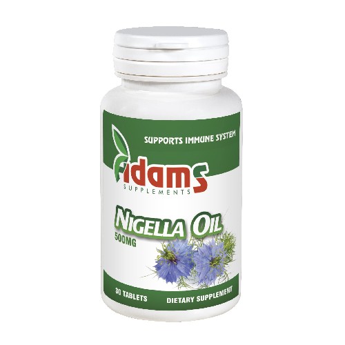Chimen Negru 500mg 30cps, Adams Supplements vitamix.ro