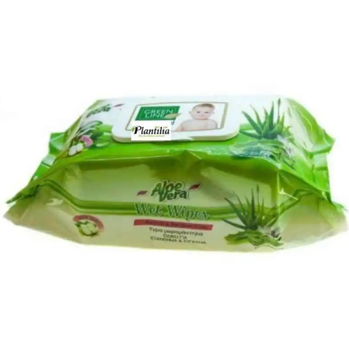 Servetele Umede Cu Capac Aloe Vera 72buc Ela Kozmetik
