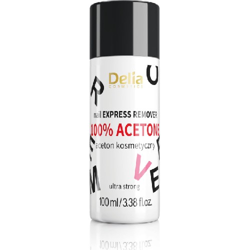 Dizolvant 100% Acetona, 100ml, Delia Cosmetics