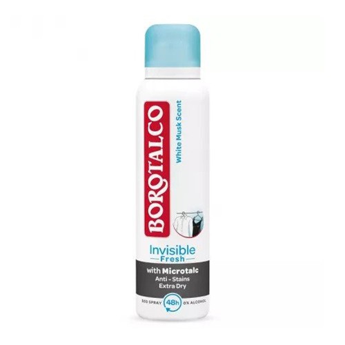 Deodorant Invisible Fresh 150ml Borotalco