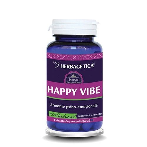 Happy Vibe 30cps Herbagetica imagine produs la reducere