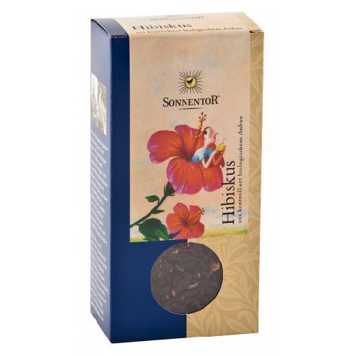 Ceai de Hibiscus Eco 80gr Sonnentor vitamix.ro