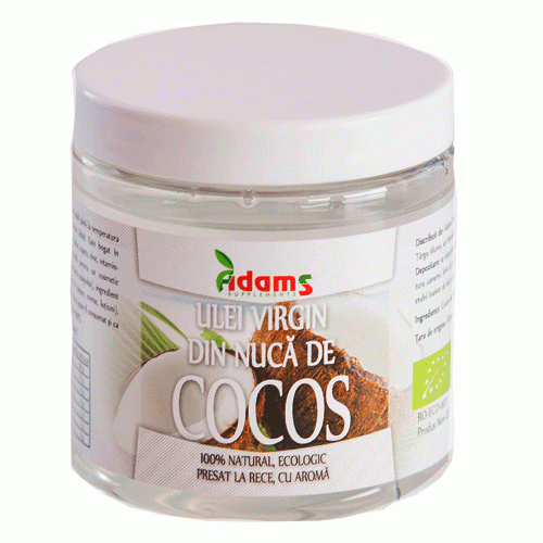 Ulei de Cocos Virgin, presat la rece 250ml vitamix.ro