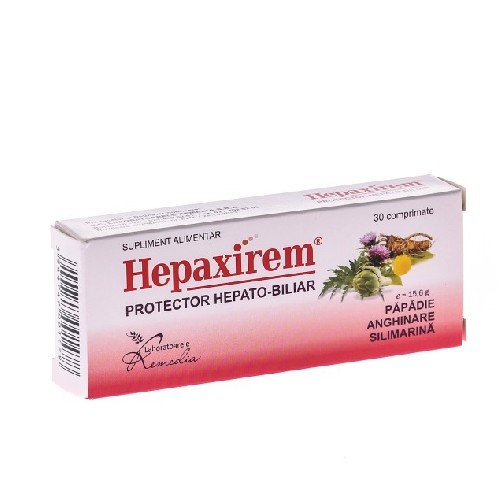 Hepaxirem 30cpr Remedia imagine produs la reducere