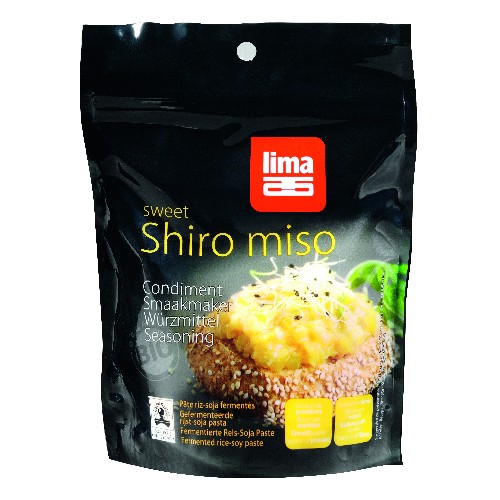Pasta de Soia Shiro Miso Bio 300gr Lima
