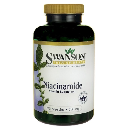 Niacinamida (Vitamina B3) 500mg 250cps Swanson imgine