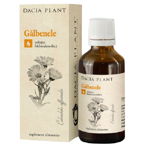 Tinctura Galbenele 50ml Dacia Plant vitamix poza