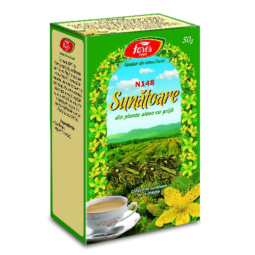 Ceai de Sunatoare 50gr Fares vitamix poza
