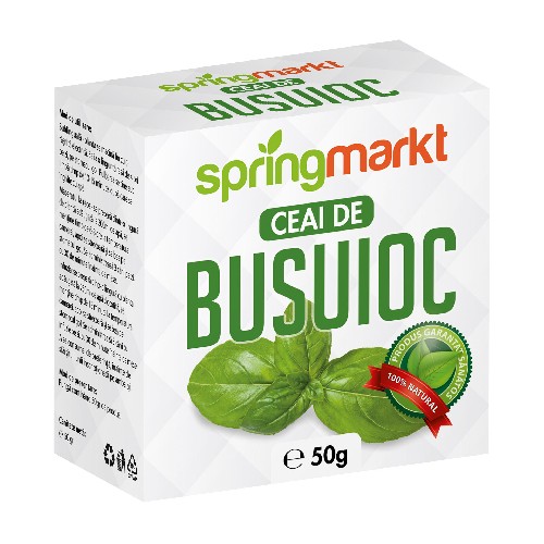 Ceai Busuioc 50gr springmarkt vitamix.ro