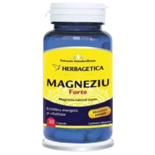 Magneziu Forte 60cps Herbagetica