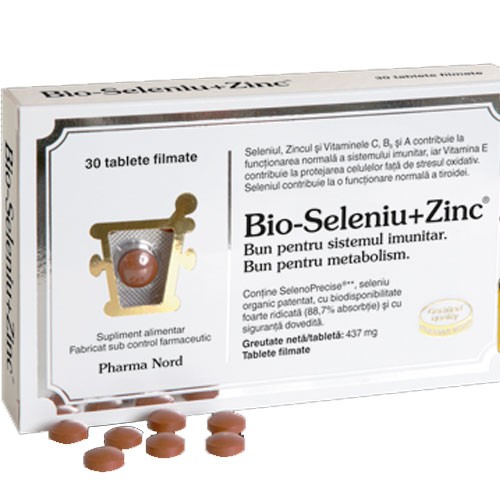 Bio-Seleniu +Zinc 60cpr Pharma Nord